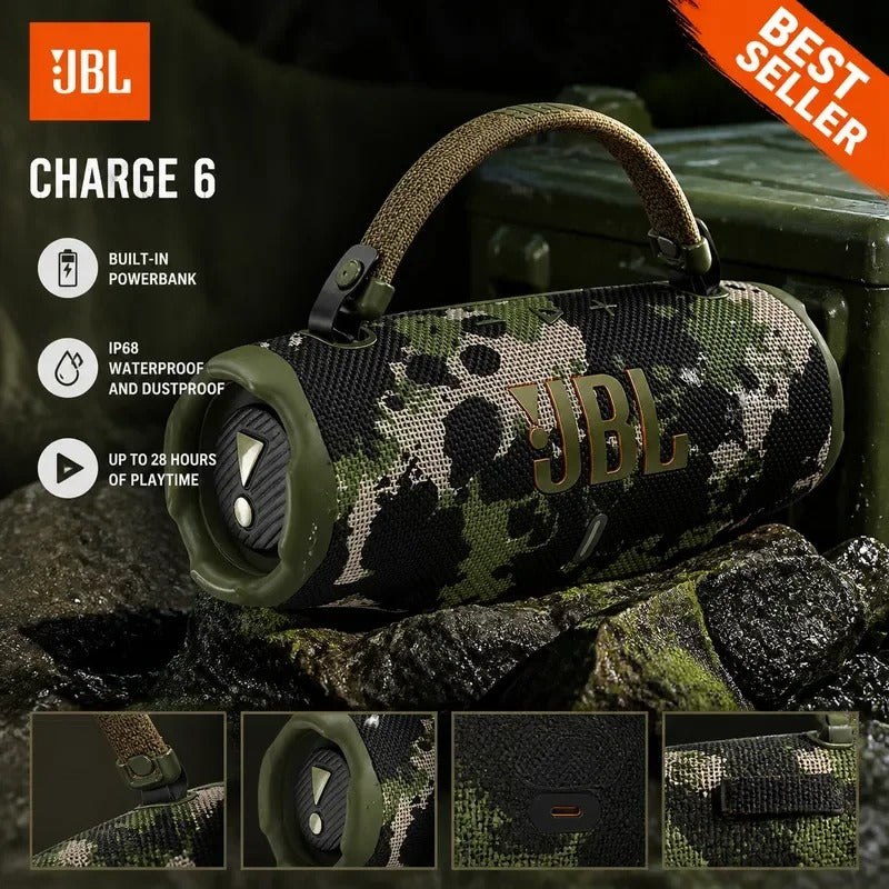 JBL Charge 6 Portable Bluetooth Speaker