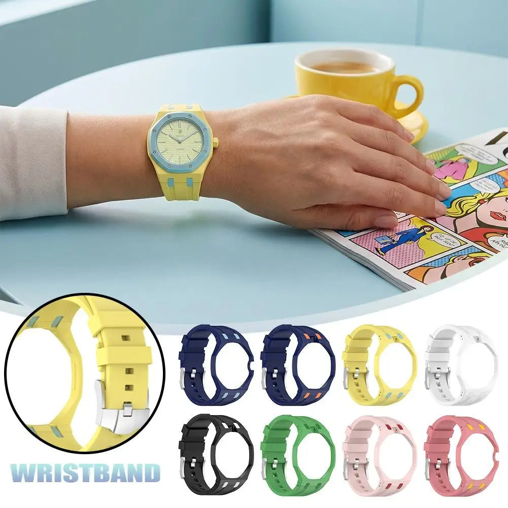 Julian Tech Protective Watch Case & Silicone Strap
