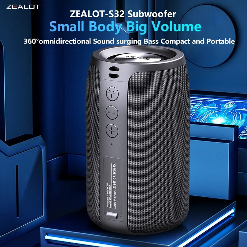 Zealot S32 Portable Waterproof Bluetooth Speaker