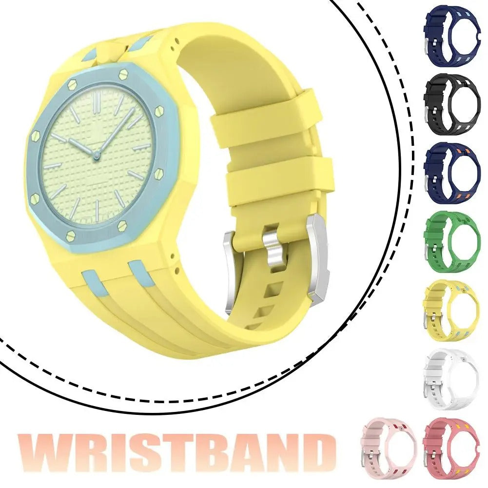 Julian Tech Protective Watch Case & Silicone Strap